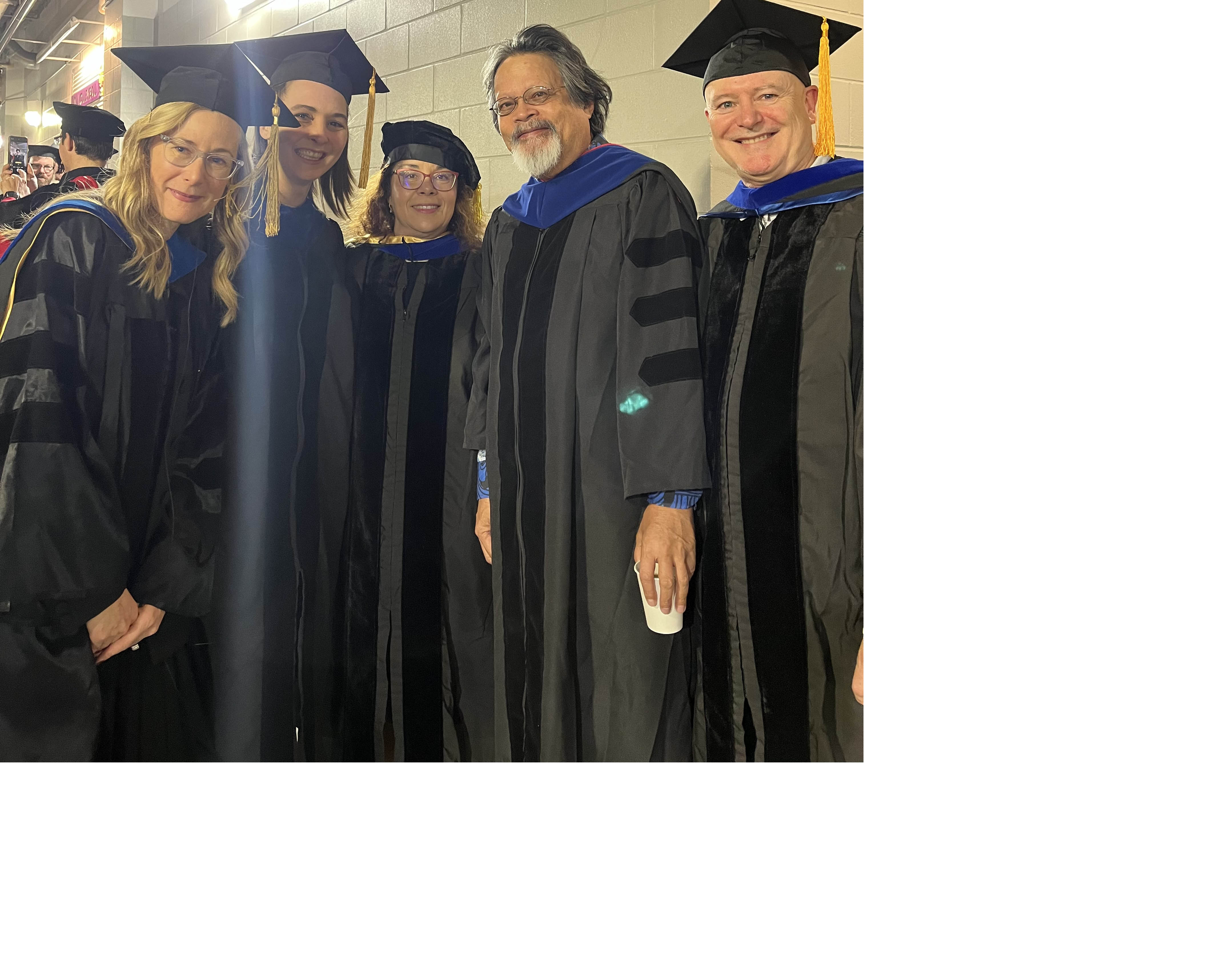 L&L Faculty at Fall 2023 Commencement