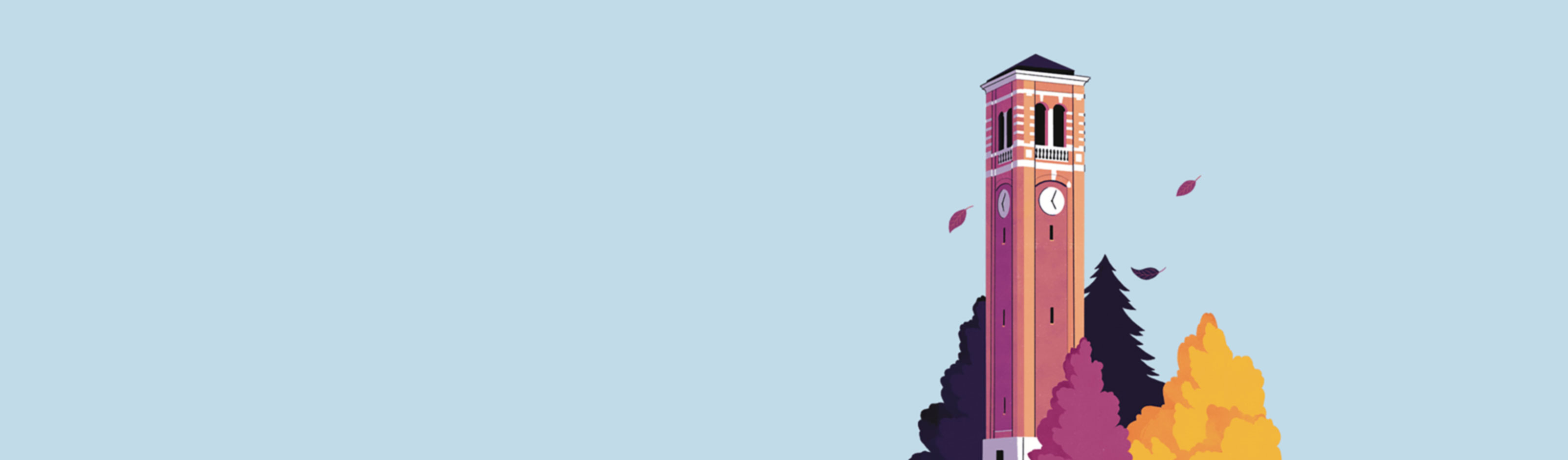 Illustration of UNI campanile.