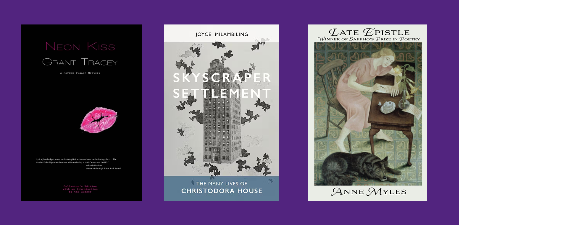 Covers of New Books Spring 2024