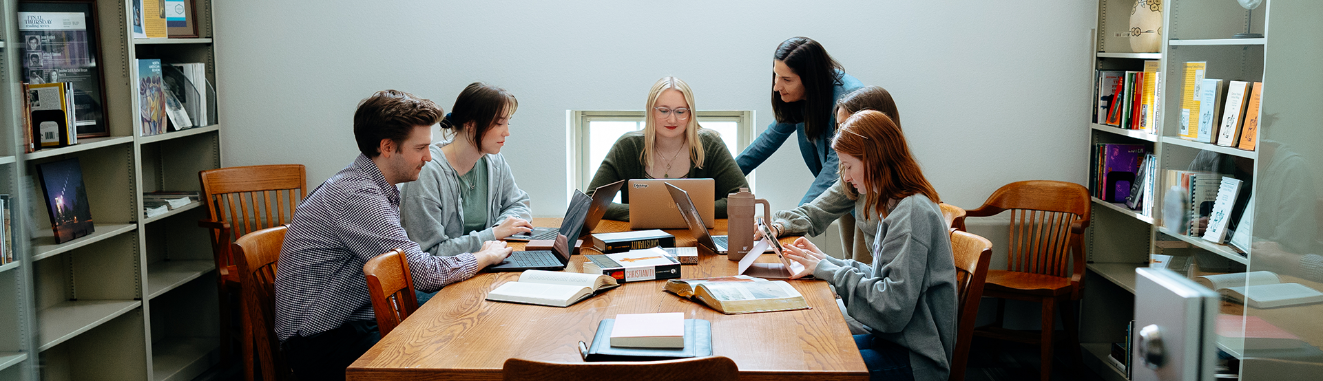 philosophy students in a classroom