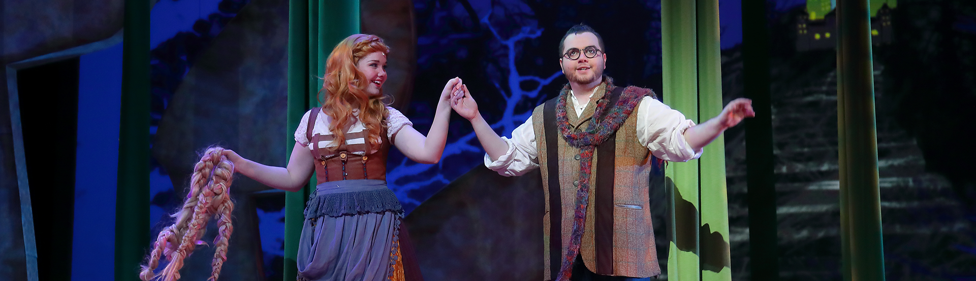 production photo from TheatreUNI's into the woods 