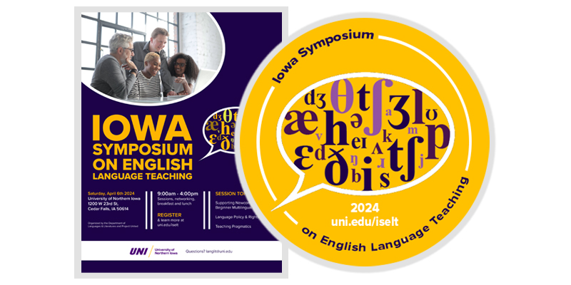 Iowa Symposium on English Language Teaching Flyer