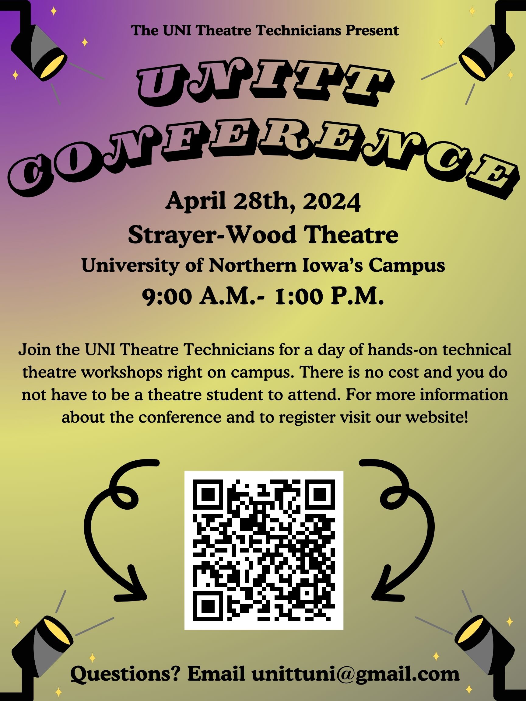 UNITT Conference - Saturday April 28th, 2024 from 9:00 AM - 1:00 PM