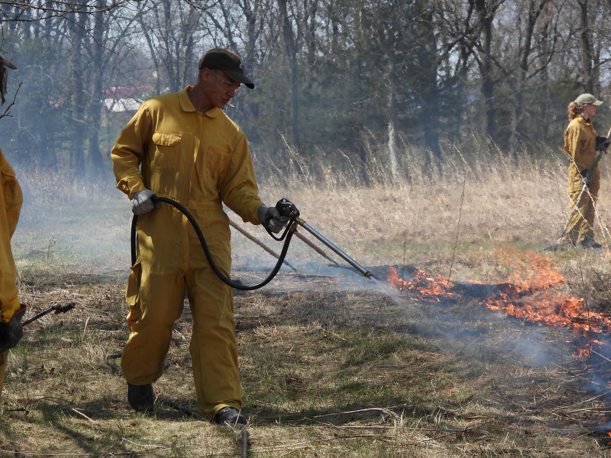 Prairie Burn at Daryl Smith Prairie