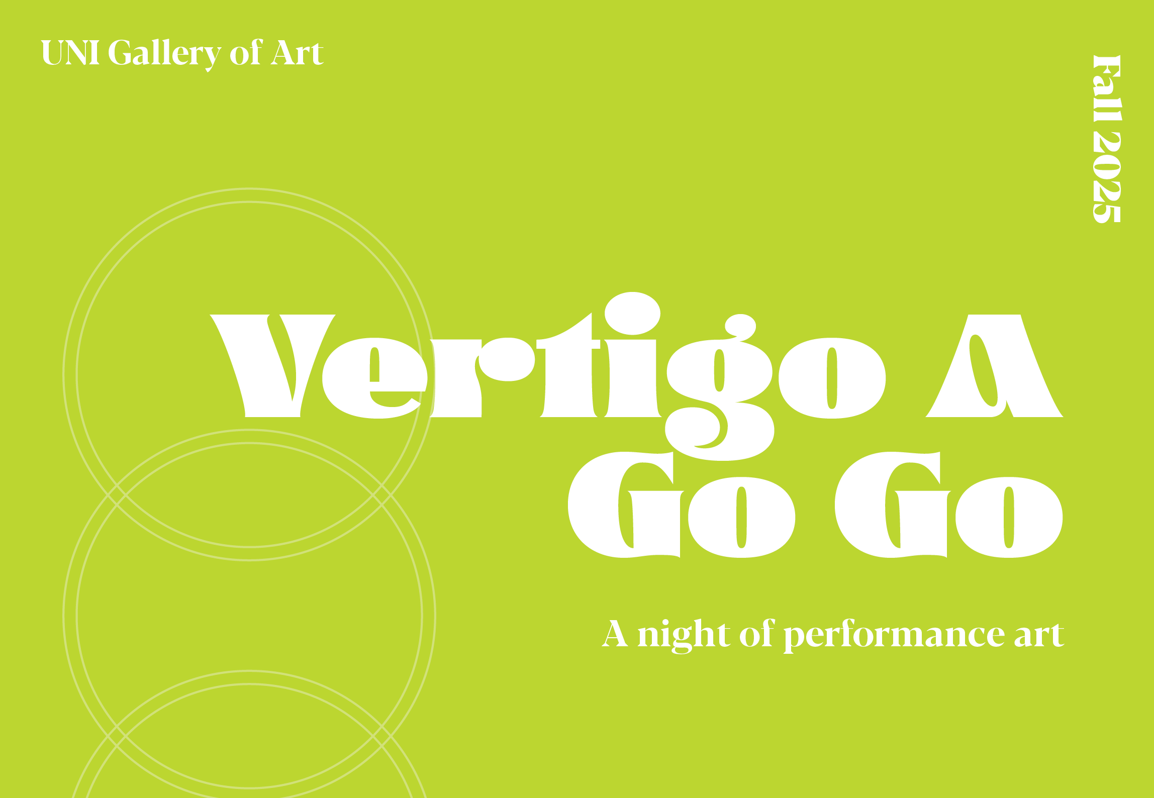 Vertigo A Go Go: A Night of Performance Art